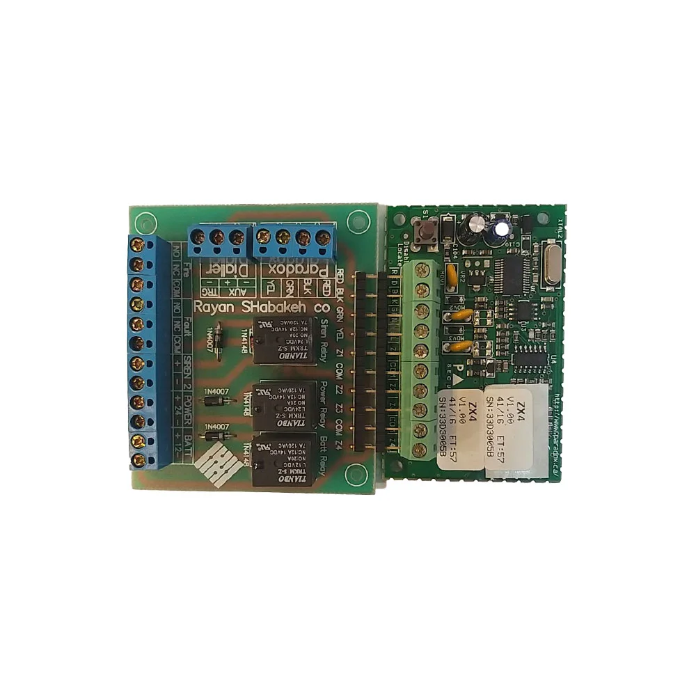 برد دزدگیر PARADOX ZX4 برد دزدگیر PARADOX ZX4 - تصویر 1